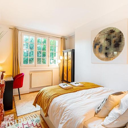 Stylish Modern Apartement - Art, Design, Garden, Villa Des Ammonites Meudon Buitenkant foto