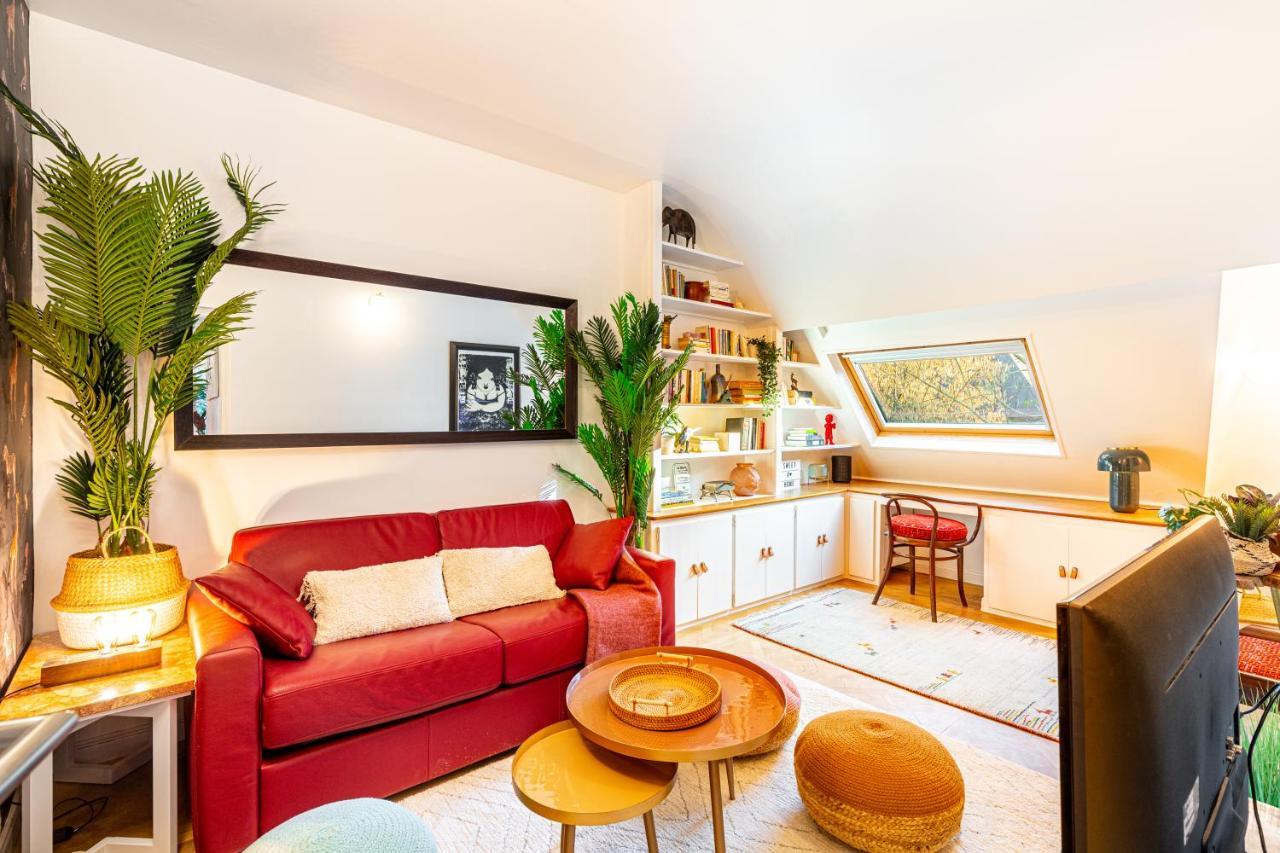 Stylish Modern Apartement - Art, Design, Garden, Villa Des Ammonites Meudon Buitenkant foto