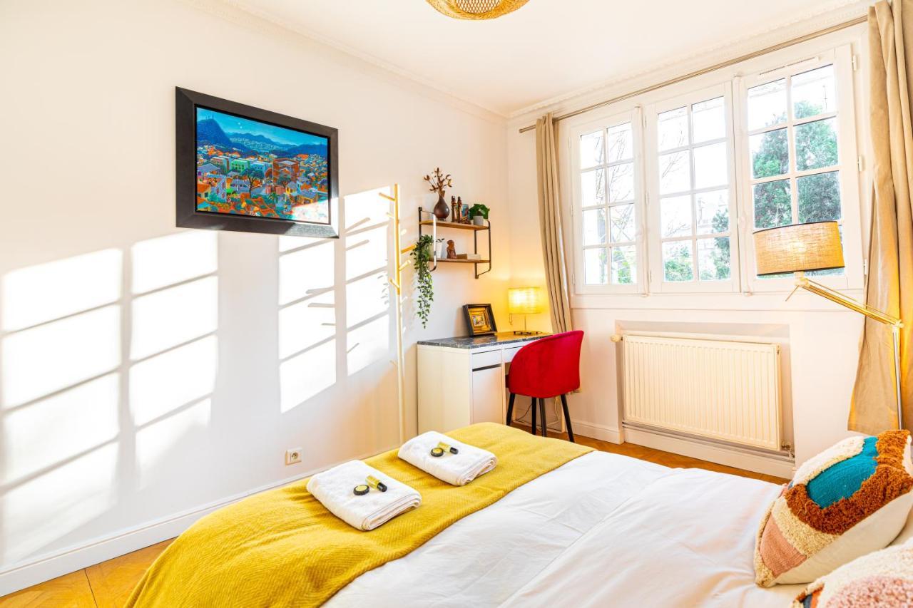 Stylish Modern Apartement - Art, Design, Garden, Villa Des Ammonites Meudon Buitenkant foto