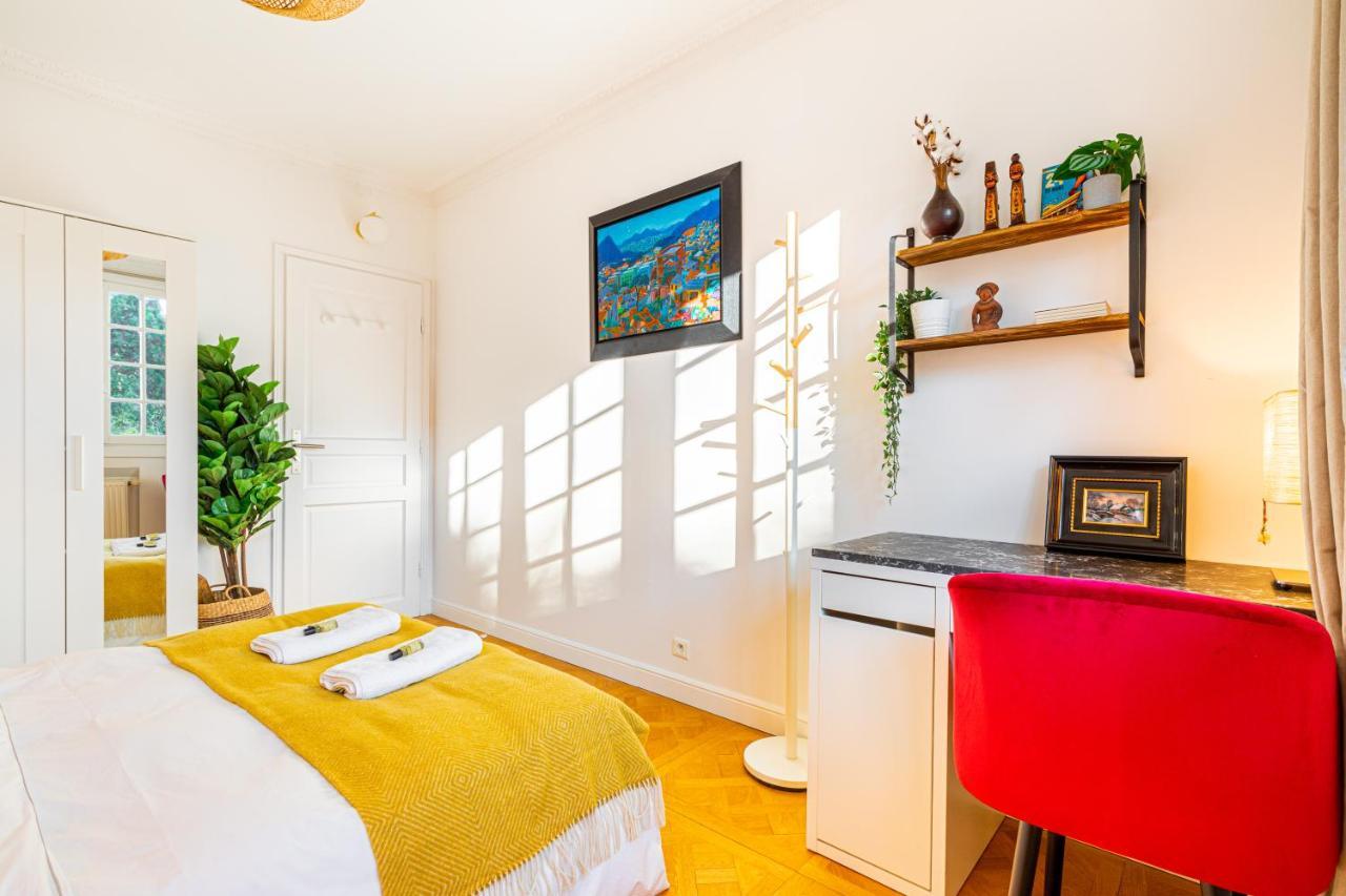 Stylish Modern Apartement - Art, Design, Garden, Villa Des Ammonites Meudon Buitenkant foto